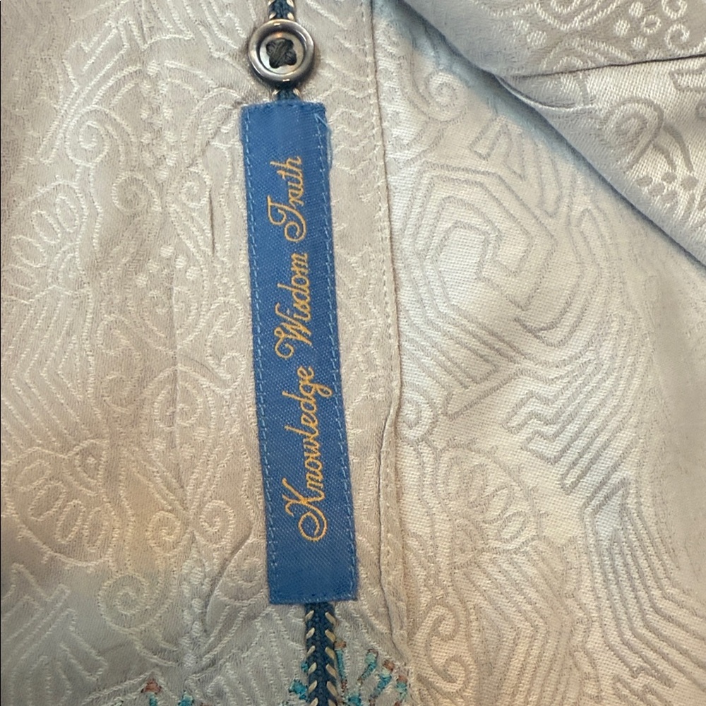 Robert Graham Gray Paisley Button Down Shirt - Picture 7 of 9
